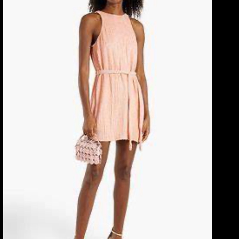 Retrofete Cecilia sleeveless sequin tie dress nwt M